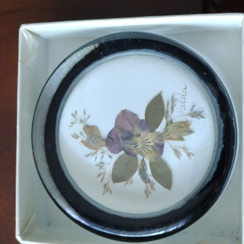 Paperweights hand cast class individually made from royal botanic  carden Englan
